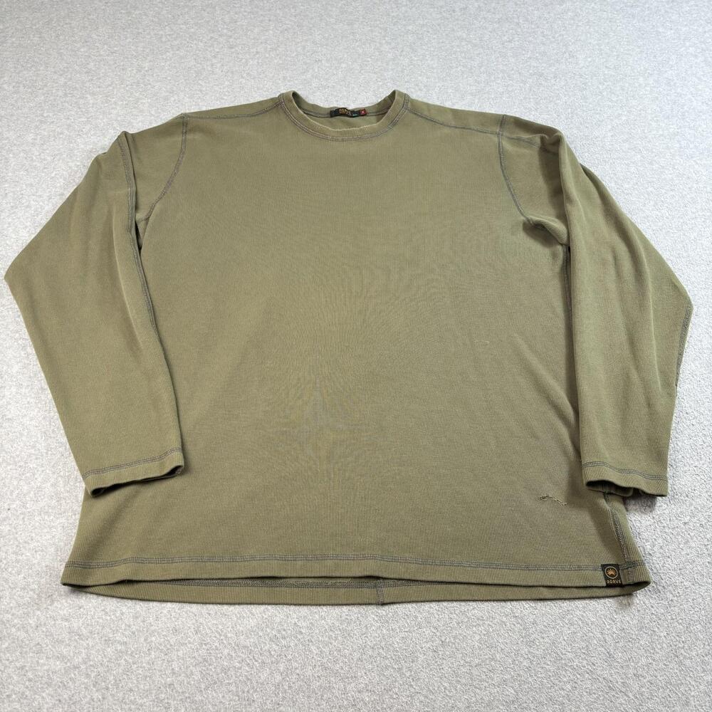 Agave Denimsmith Shirt Mens XL Green High Camp Long Sleeve Made USA Heritage